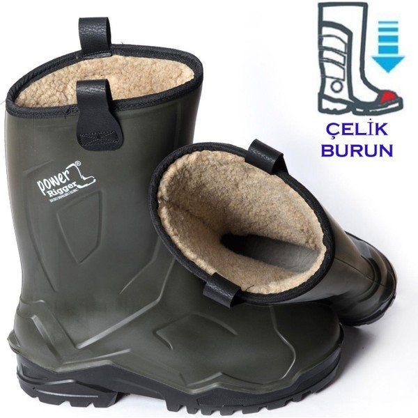 Polly Boot Power Rigger Çelik Burunlu Çizme