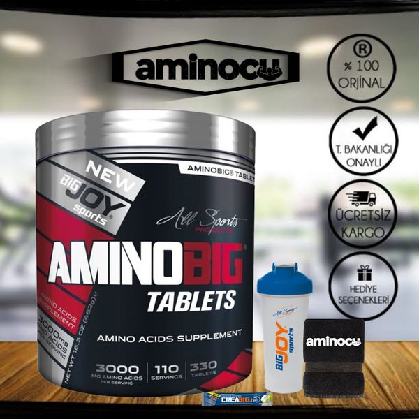 Bigjoy 330 Tablet Aminobig Amino Asit