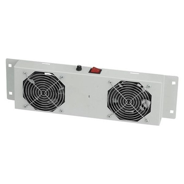 AGER AN-F2T-A-B1 2'li Beyaz Fan Modülü