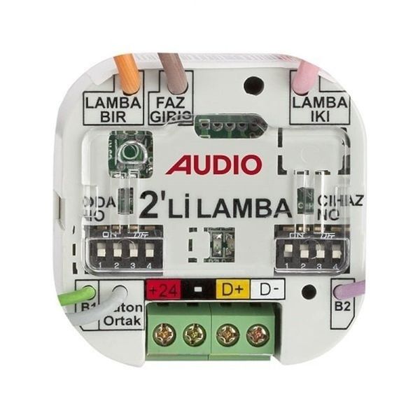 Audio 001802 Akıllı Ev Sistemi 2'li Lamba Modülü