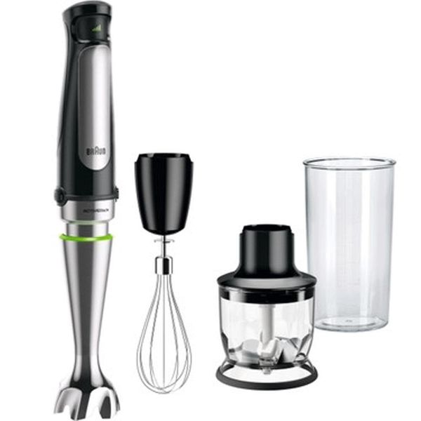 Braun MQ7025X Multiquick 7 1000 Watt Siyah El Blender Seti