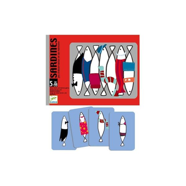 Djeco Sardines Kart Oyunları