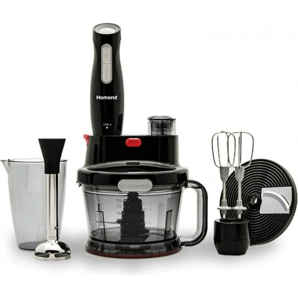 Homend Functionall 2840H Siyah Mutfak Robotu