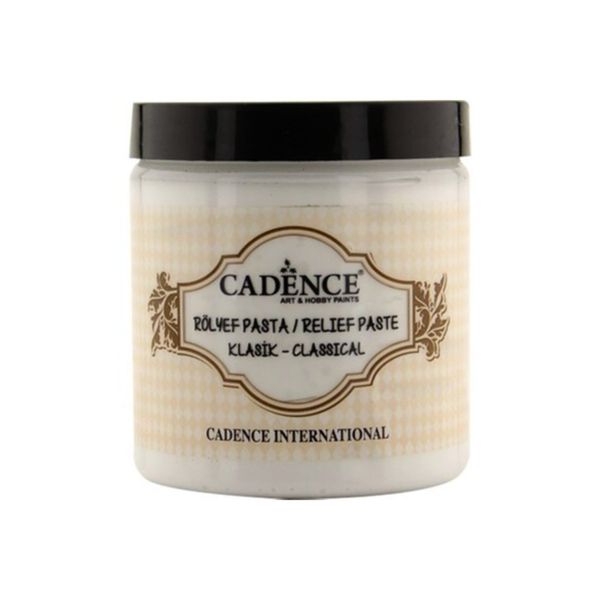 Cadence Klasik Rölyef Pasta 250ml 450gr