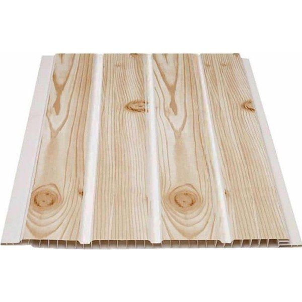Ser Profil Fındık Ahşap Desen Plastik Pvc 30 Adet 20 cm x 1 m - 6 Metrekare Duvar Tavan Lambiri