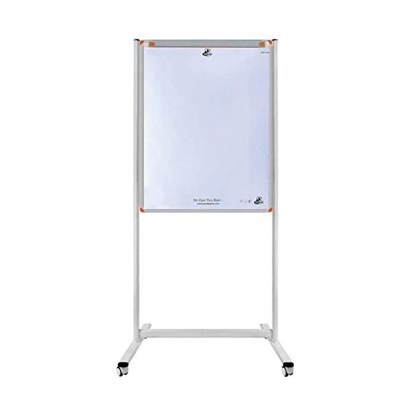 Panda PAN 240 Beyaz Tekerlekli Sabit Flip Chart Sistemli Yazı Tahtası