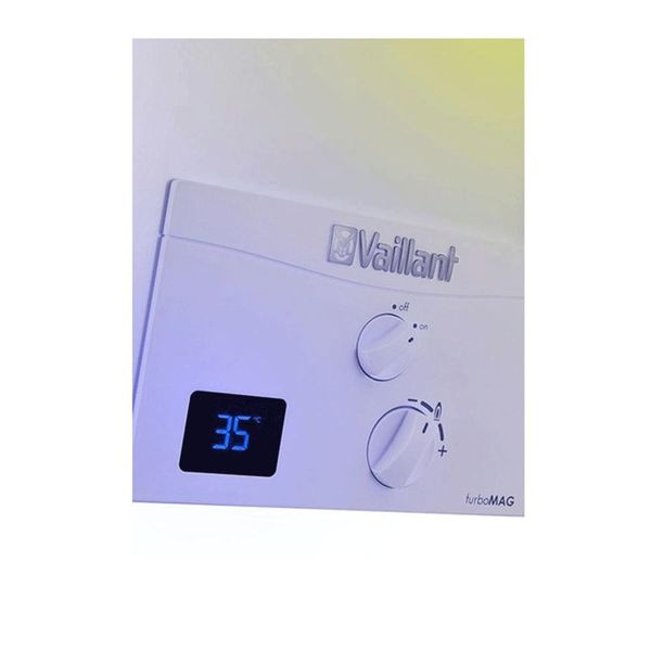 Vaillant Turbomag 125/1 12 lt Fanlı Hermetik Compact Şofben