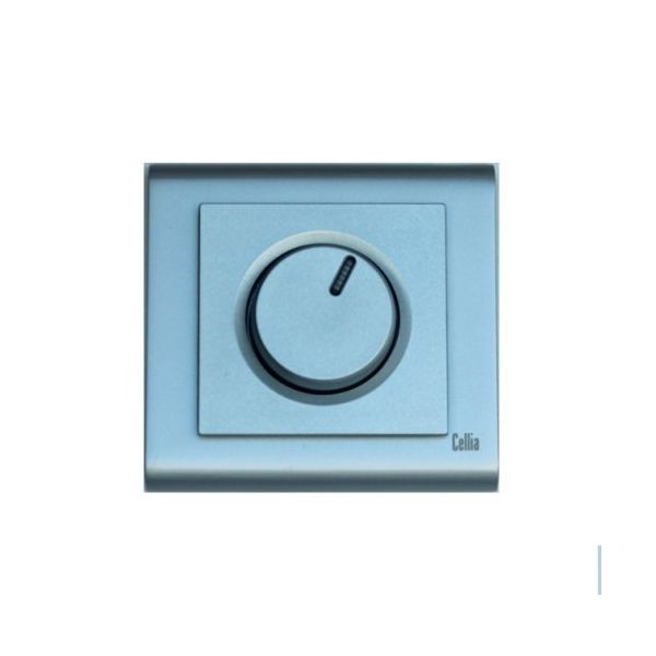 Makel Cellia Dimmer Gümüş Matkrom Çerçeve Kapak