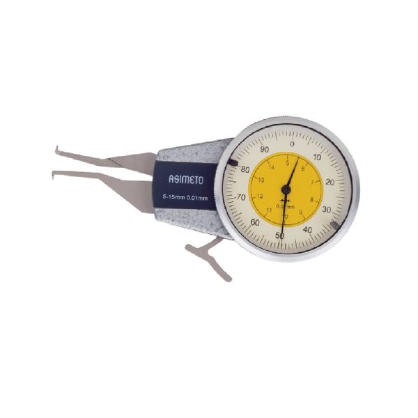 Asimeto 40-50x0,01 mm Saatli İç Çap Komparatörü