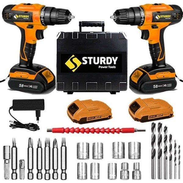 Sturdy 54VF 6 Mah Lityum Çift Akülü Sympat New Technology Darbeli Şarjlı Matka