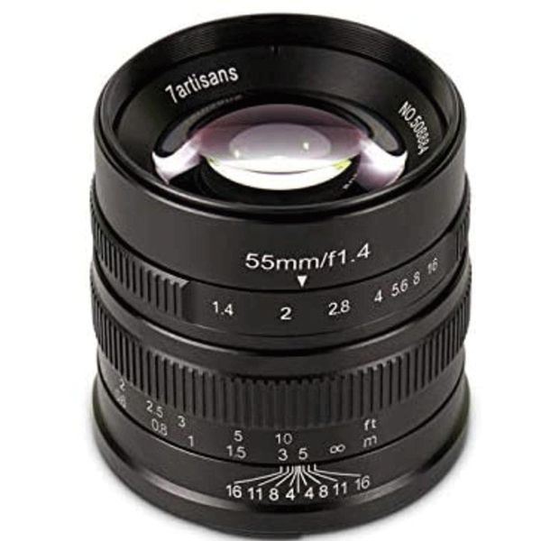 7artisans MF 55mm f/1.4 APS-C Fuji X Uyumlu Lens
