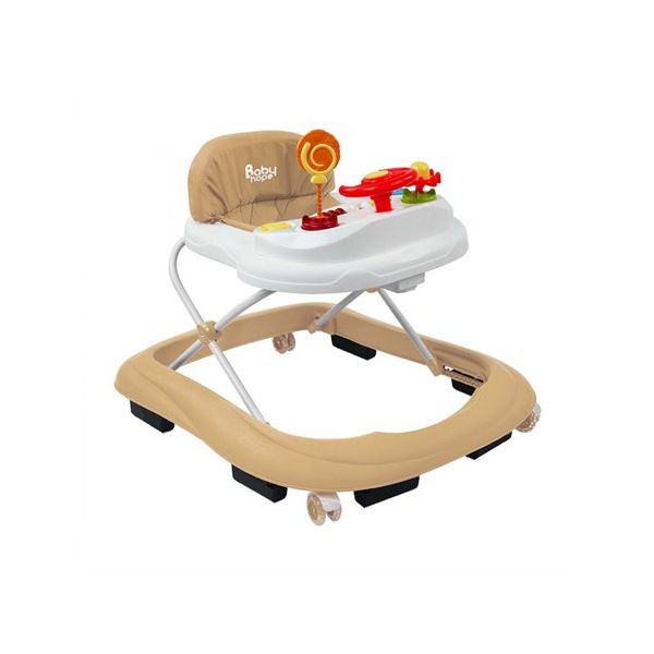 Babyhope 217 Kahve Lüks Oyuncaklı Yürüteç
