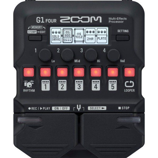 Zoom G1 Four Multi Efekt Prosesörü