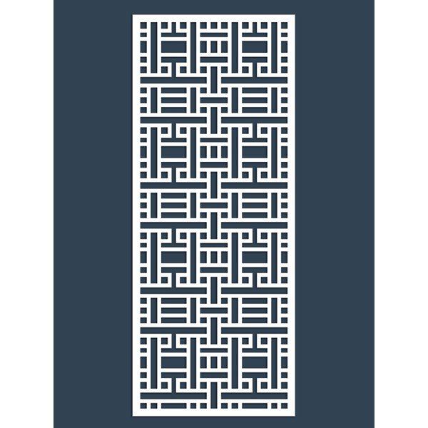 Liar Dekor Liar KSP-59 10 mm 69x139 cm Beyaz Ahşap Seperatör Paravan