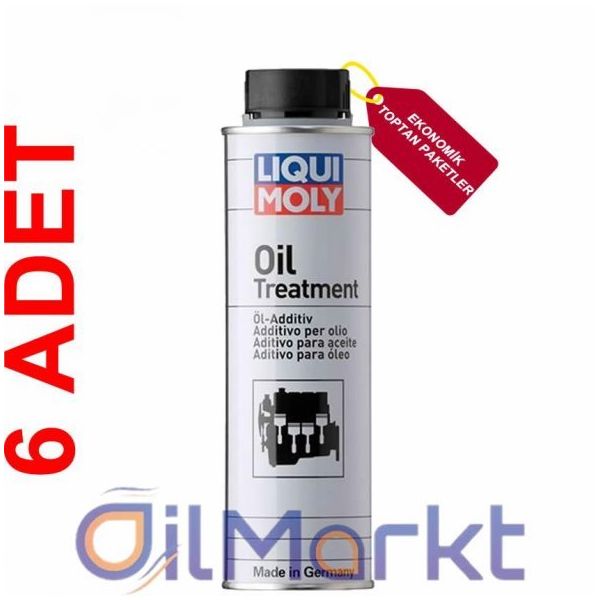 Liqui Moly Oil Treatment 300 Ml 6'lı Motor Yağ Katkısı