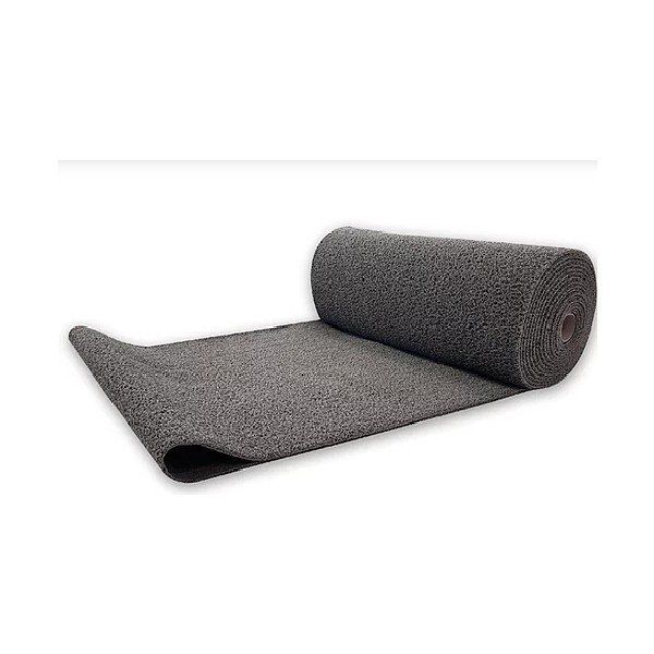 Akçadırcı 14 mm 100 x 1100 cm Kaymaz Taban Gri Plastik Kıvırcık Paspas