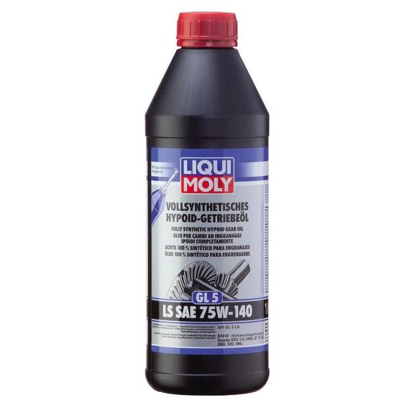 Liqui Moly Tam Sentetik GL5 75W-140 1 lt Dişli Şanzıman Yağı