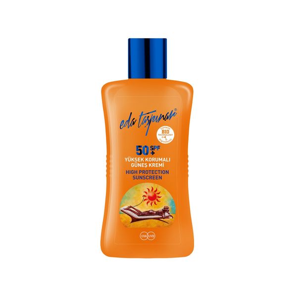 Eda Taşpınar SPF 50 200 ml Yüksek Korumalı Güneş Kremi