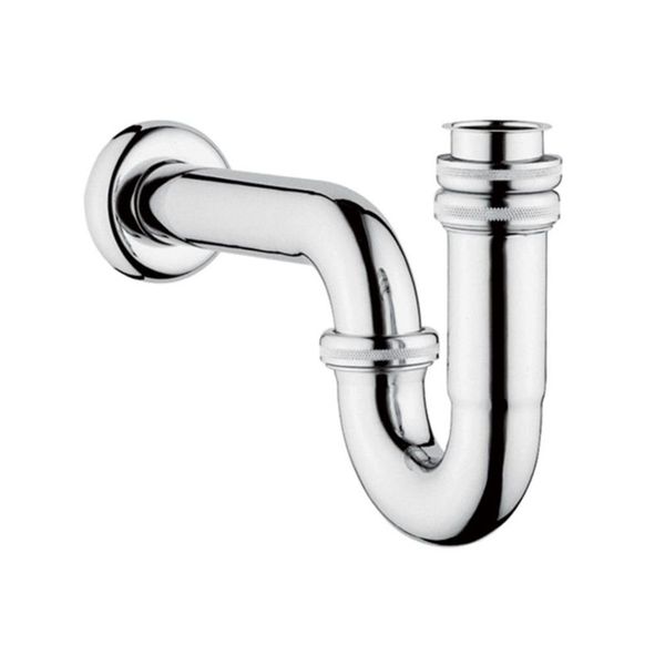 VitrA A45117 Lavabo/Eviye Sifonu, P Tipi, Krom