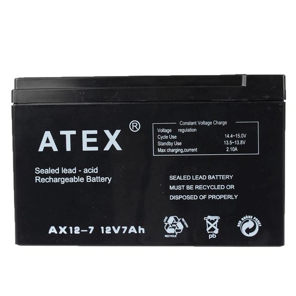 Atex AX-12V 2.2AH Bakımsız Kuru Akü