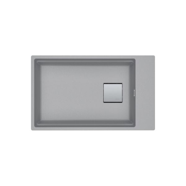 Franke Kubus 2 Kng 110-62 Stone Grey Tek Gözlü Damlalıksız Renkli Eviye