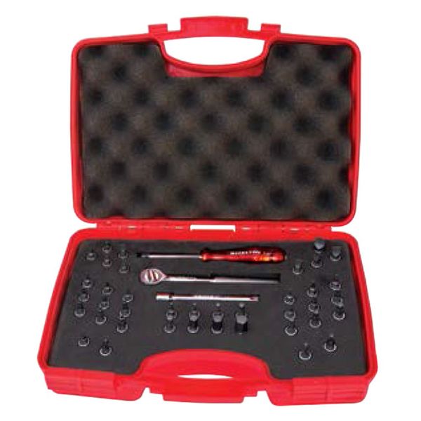 İzeltaş 1107001042 42'li Bits Uçlu 1/4 Lokma Takımı