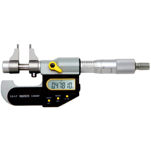 Asimeto 50-75x0,001 mm Dijital İç Çap Mikrometre