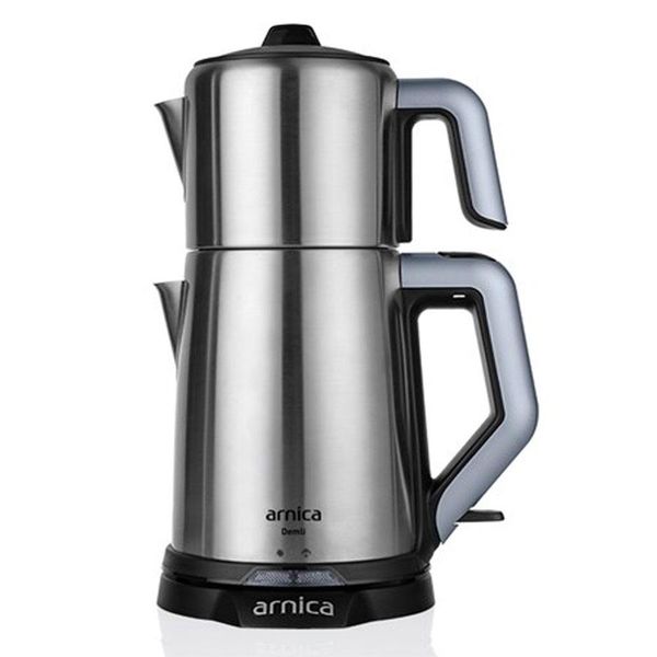Arnica IH31050 Inox Yeni Demli Cam Çay Makinesi