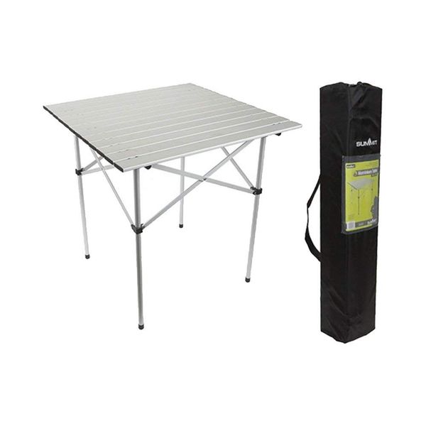 Summit Roll Top Alu 70x70 Kamp Piknik Masası