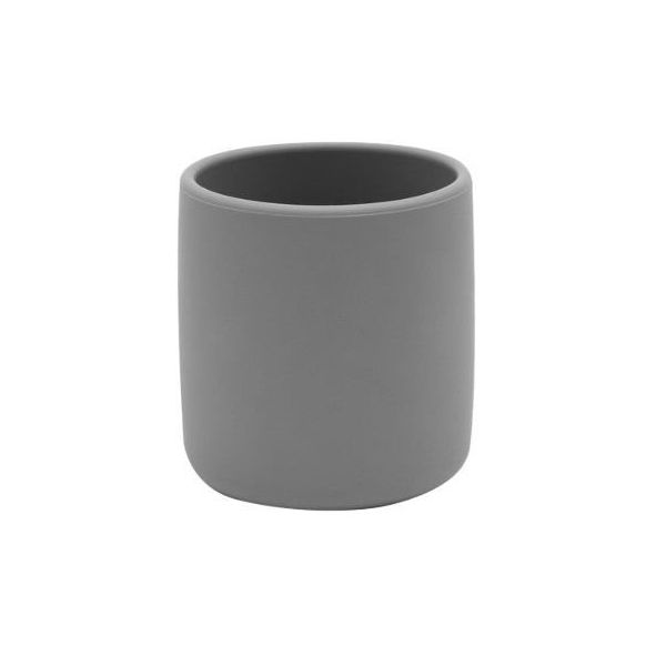 Oioi Silikon Mini Powder Grey Bardak