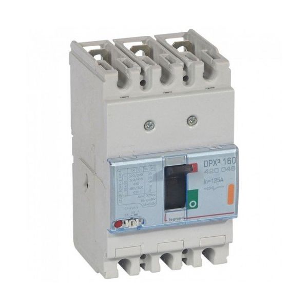 Legrand 420046 Dpx 160 125 A 3 Kutuplu 25 kA Ayar Sahalı Kompakt Şalter