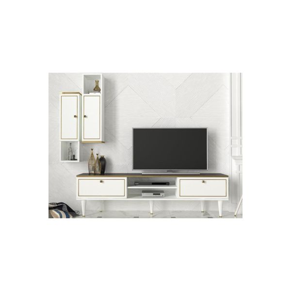 Dekorister Exclusive Ravenna Beyaz-Mermer Konsol