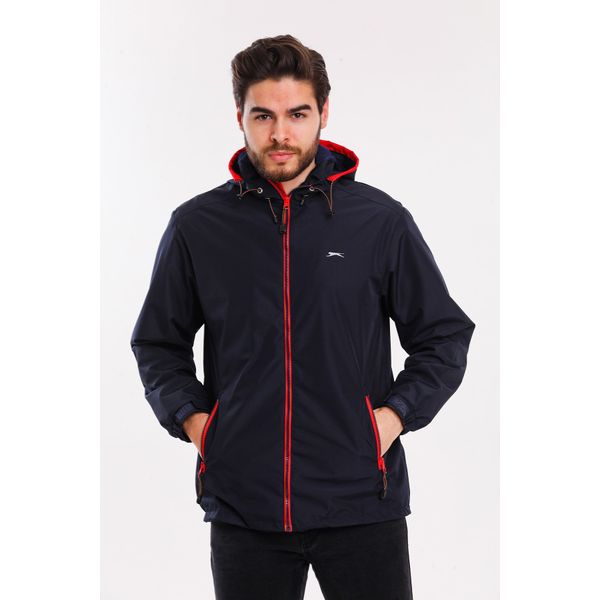 Slazenger Ofans Lacivert Erkek Mont