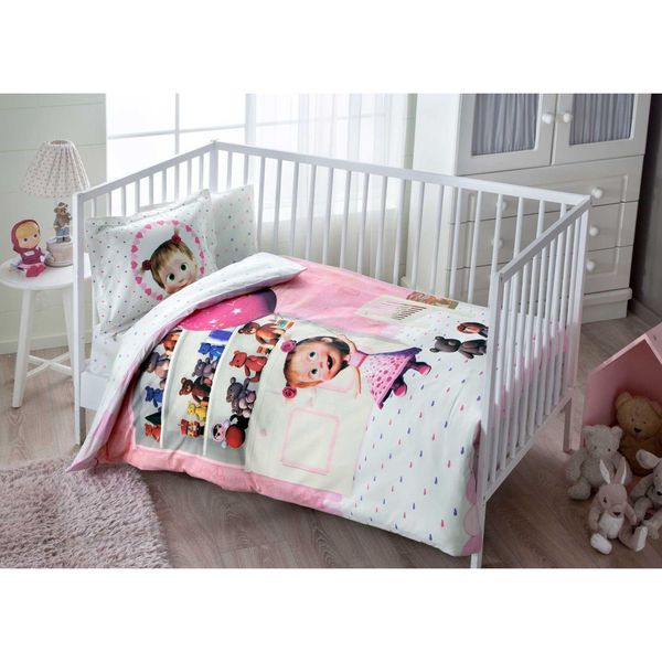 Taç Masha Baby Bebek Nevresim Takımı