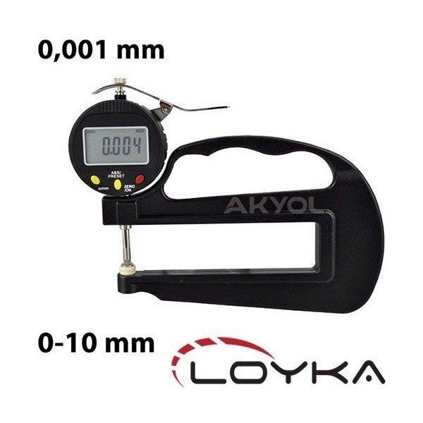 Loyka 5331-10 0.001-120 mm Geniş Ağizli Kalınlık Komparatörü