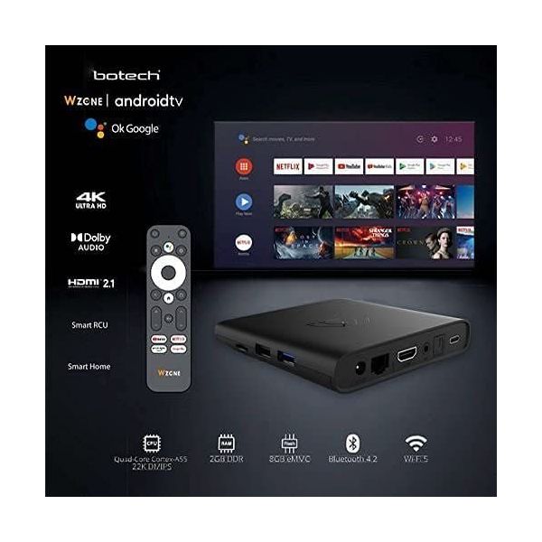 Botech Wzone 4K Android TV Box