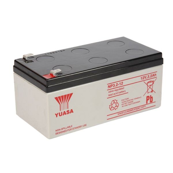 Yuasa NP 12V 3.2 Ah Bakımsız Akü