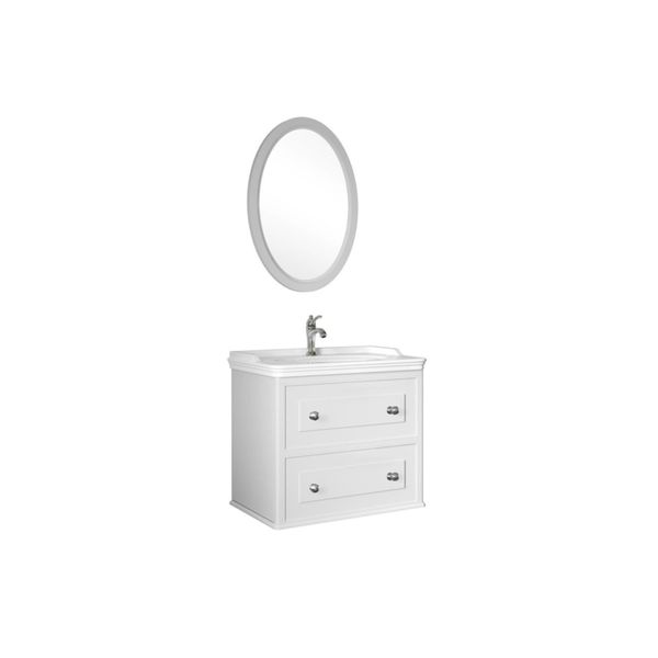 Kale Miro 80 cm Banyo Dolabı Takımı