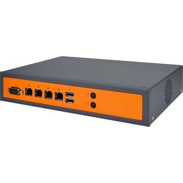 Jetway F533 Orange 4x Intel Glan Firewall PC