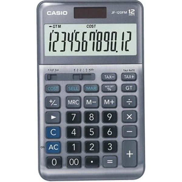 Casio JF-120FM Masa Tipi 12 Hane Hesap Makinesi