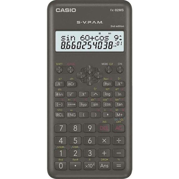 Casio FX-82MS 2nd 2. Versiyon Hesap Makinesi