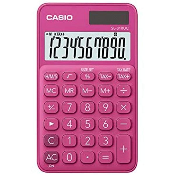 Casio SL-310UC-RD Kırmızı Hesap Makinesi