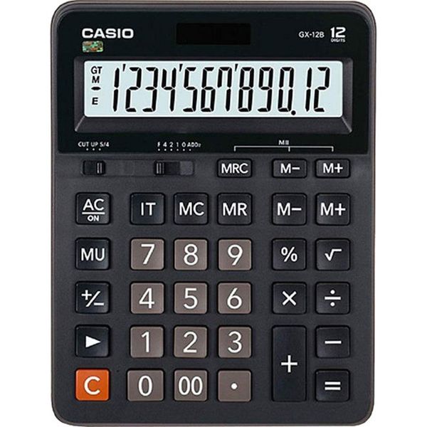 Casio GX-12B 12 Hane Masa Üstü Hesap Makinesi