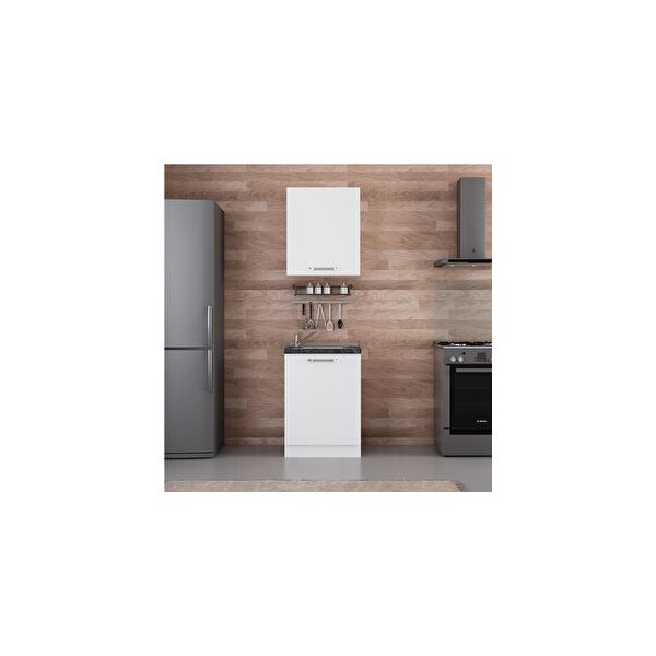 Minar Mobilya Minar 60 B1 Beyaz 60 cm Mutfak Dolabı