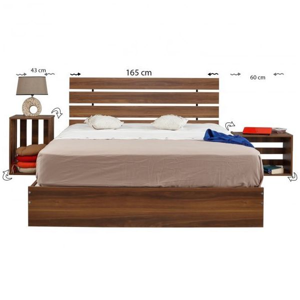 Pasific Home Huga Ceviz Komodin