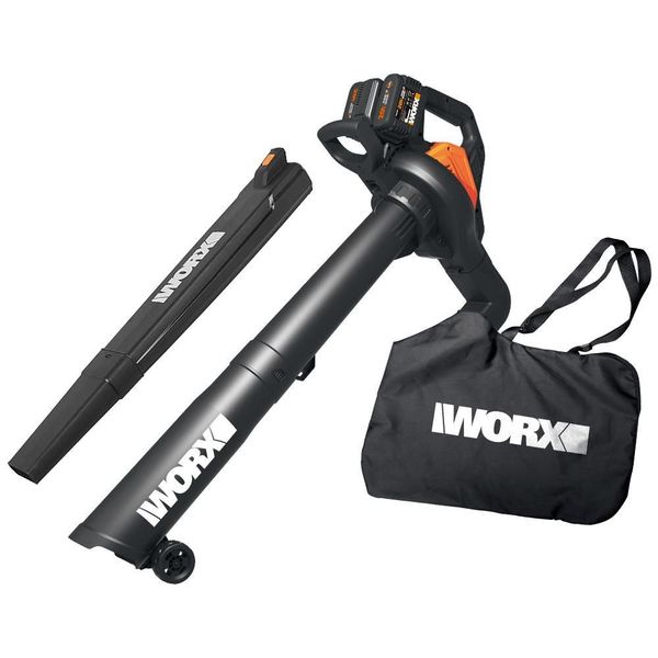 Worx WG583E 40Volt 4.0Ah. Li-Ion Kömürsüz Profesyonel Yaprak Toplama Ve Üfleme