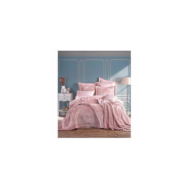 Cotton Box Velvet Çift Kişilik Carmela Pudra Çeyiz Seti