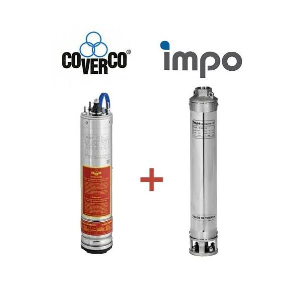 İmpo SK404-10 1 HP 4 inç Dalgıç Pompası