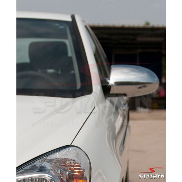 Hyundai Accent Era Abs 2005-2011 2 Prç Krom Ayna Kapağı