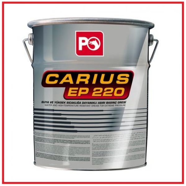 Petrol Ofisi Carius EP 220 15 kg Mavi Gres Yağı